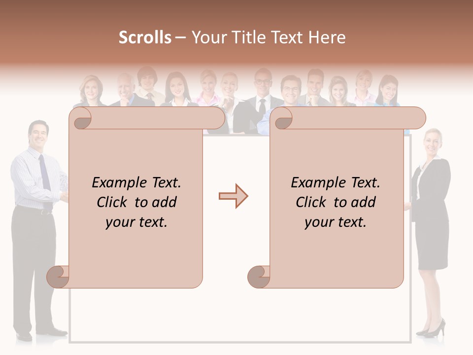 Group Staff Study PowerPoint Template