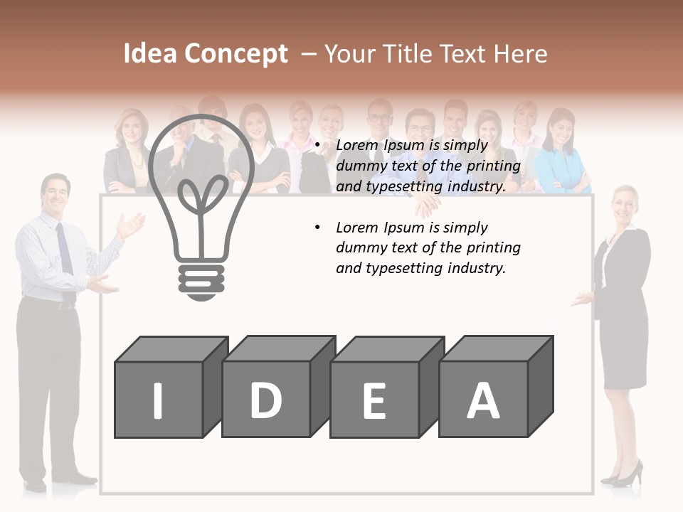 Group Staff Study PowerPoint Template