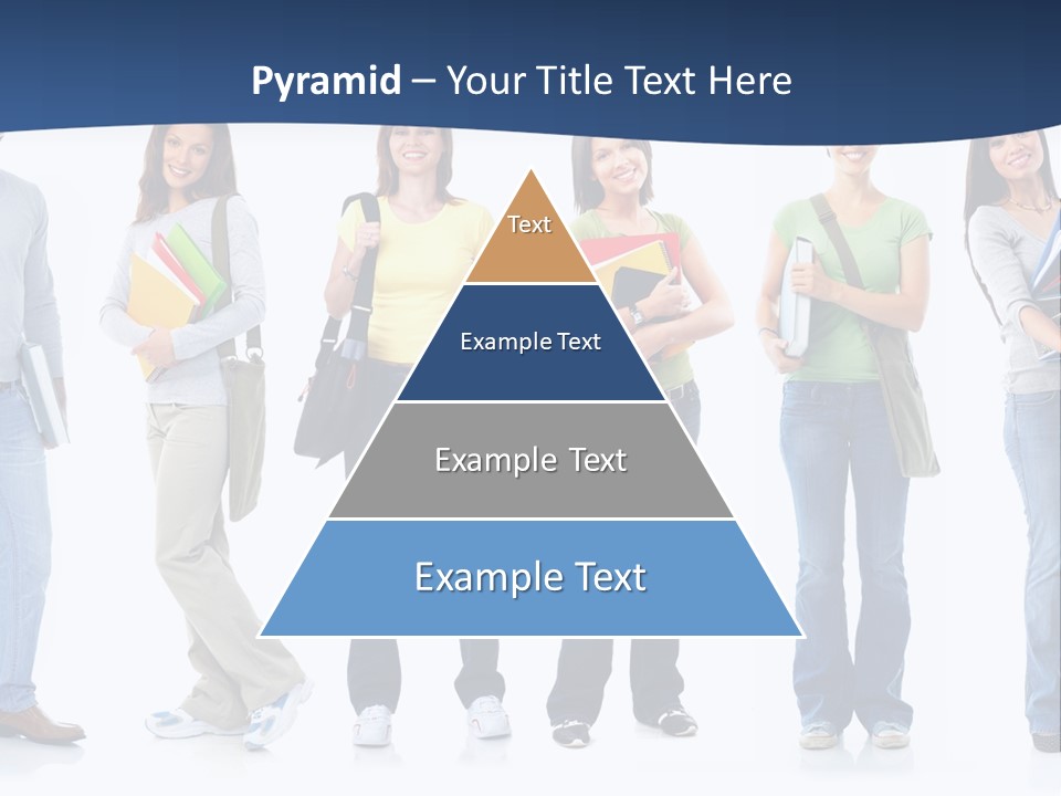 Female People School PowerPoint Template