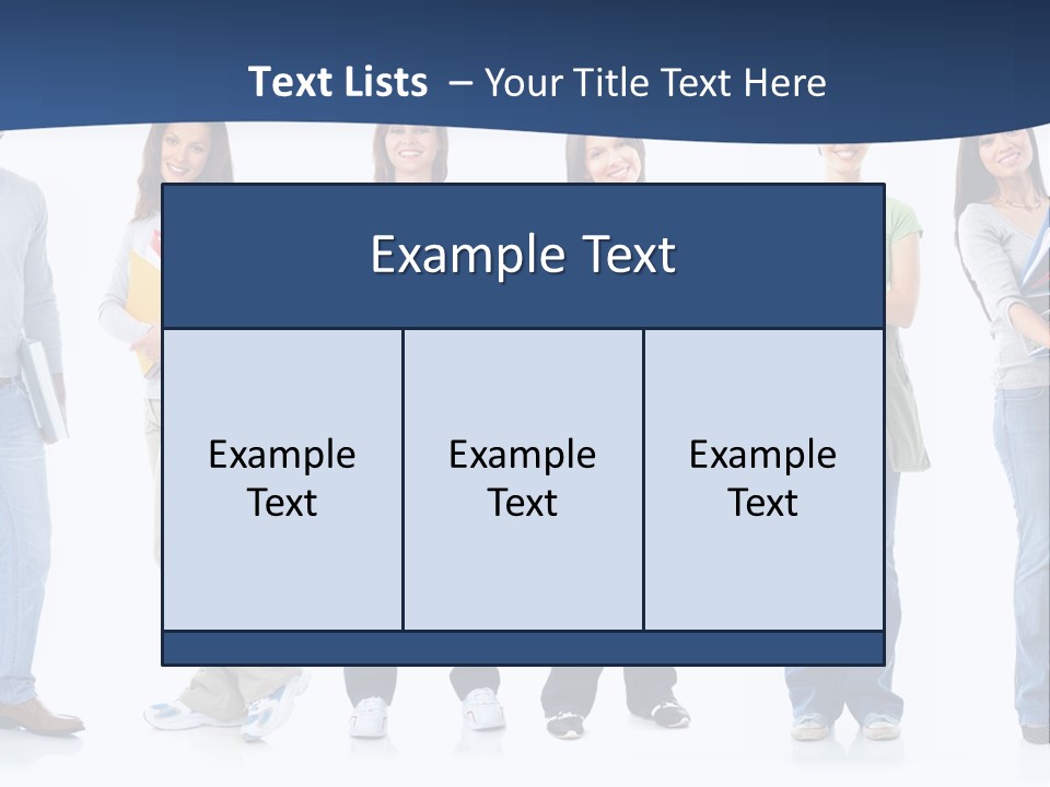 Female People School PowerPoint Template
