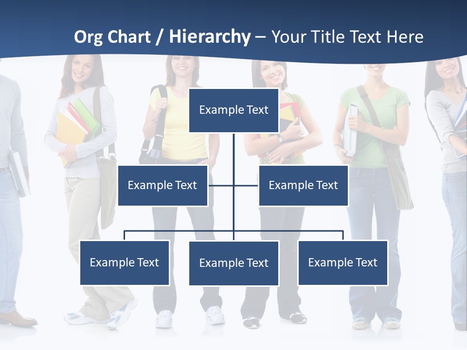 Female People School PowerPoint Template