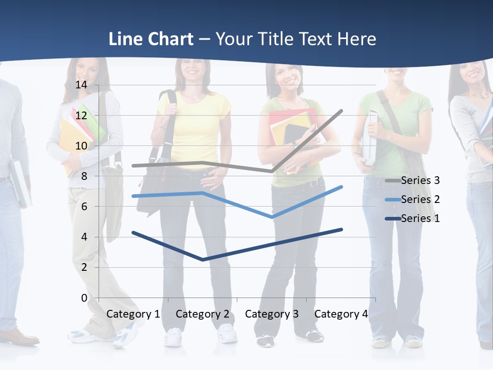 Female People School PowerPoint Template