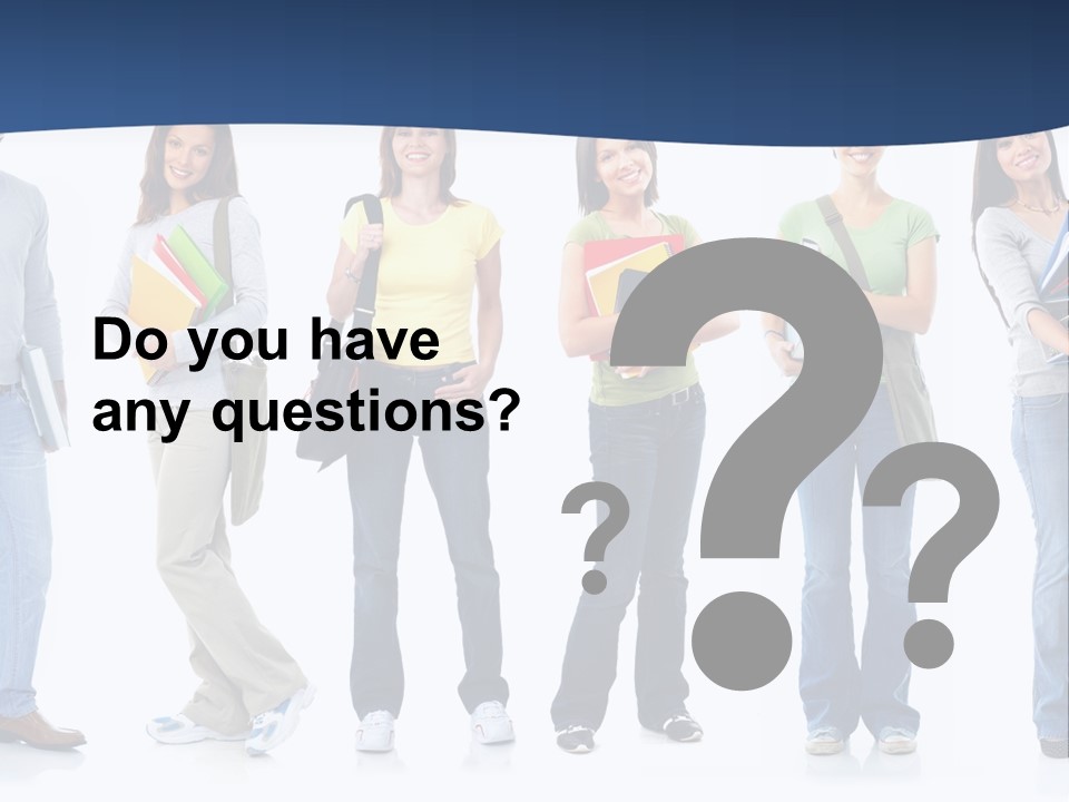 Female People School PowerPoint Template