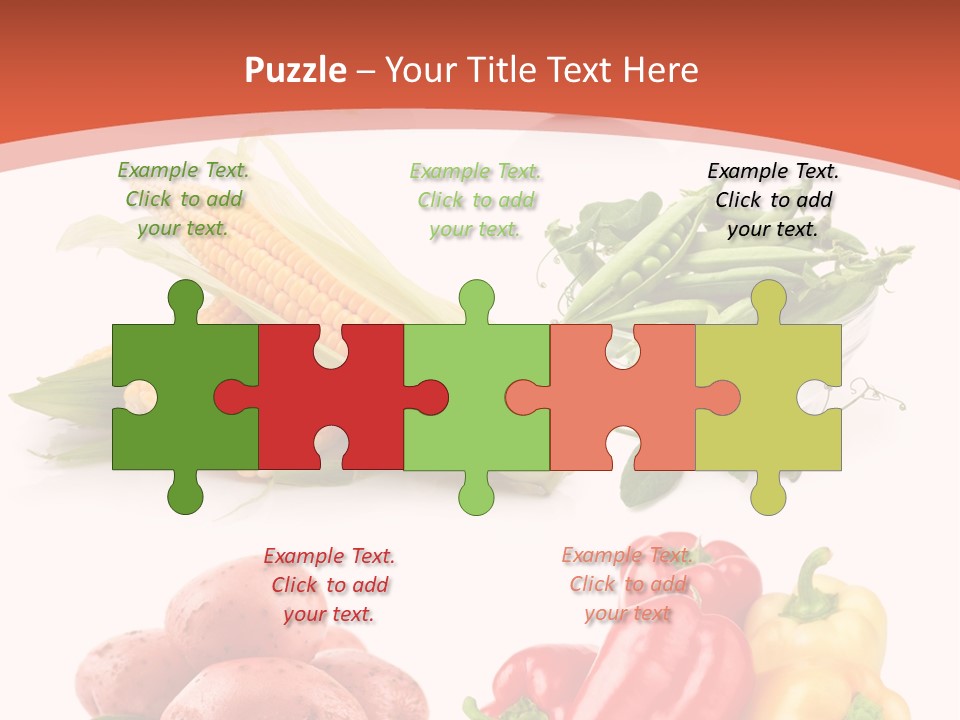 Tomato Background Pod PowerPoint Template