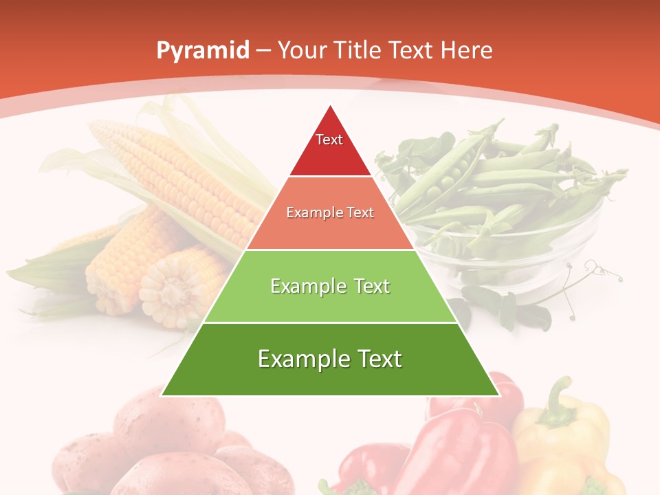 Tomato Background Pod PowerPoint Template