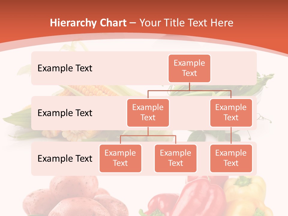 Tomato Background Pod PowerPoint Template
