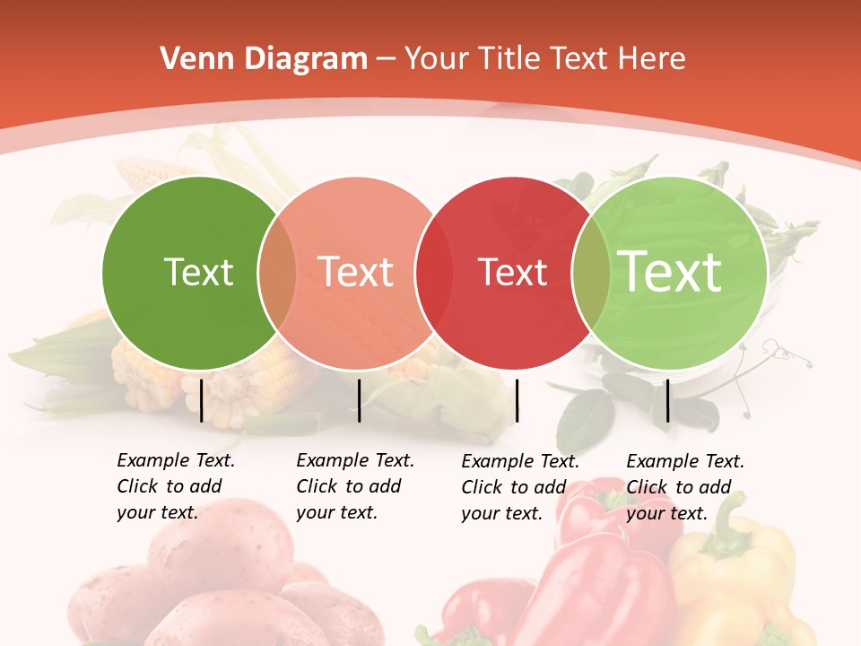 Tomato Background Pod PowerPoint Template
