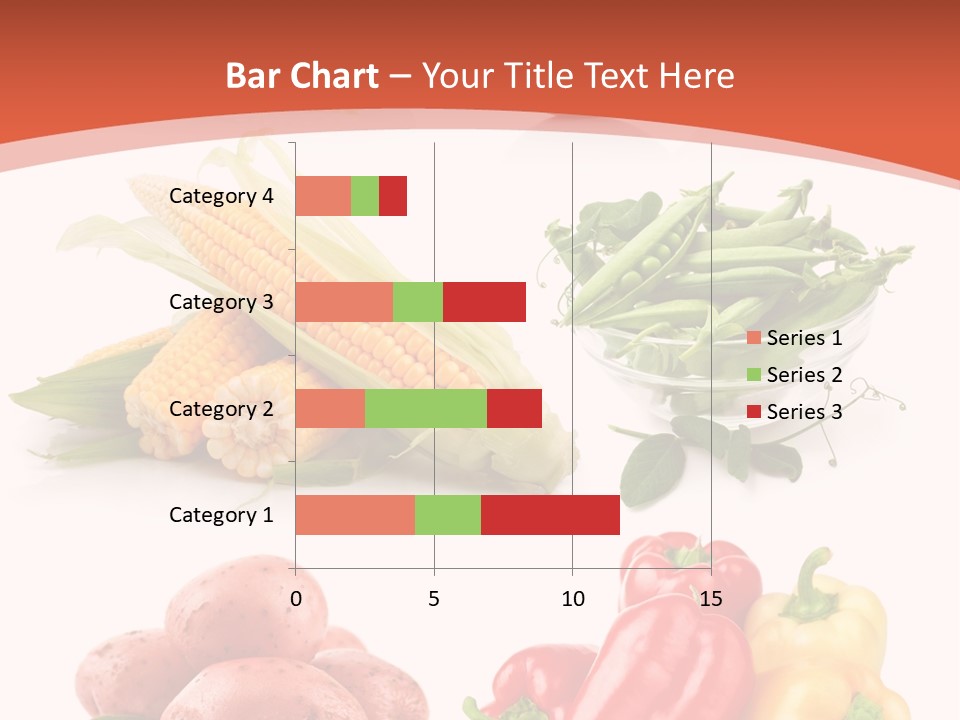 Tomato Background Pod PowerPoint Template
