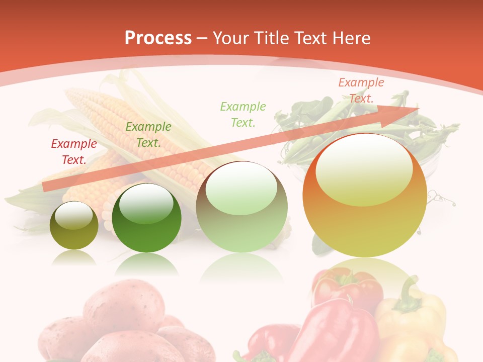 Tomato Background Pod PowerPoint Template