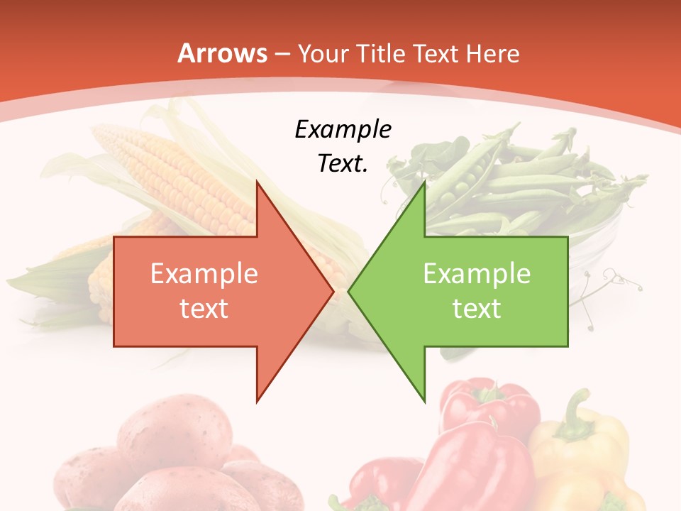 Tomato Background Pod PowerPoint Template
