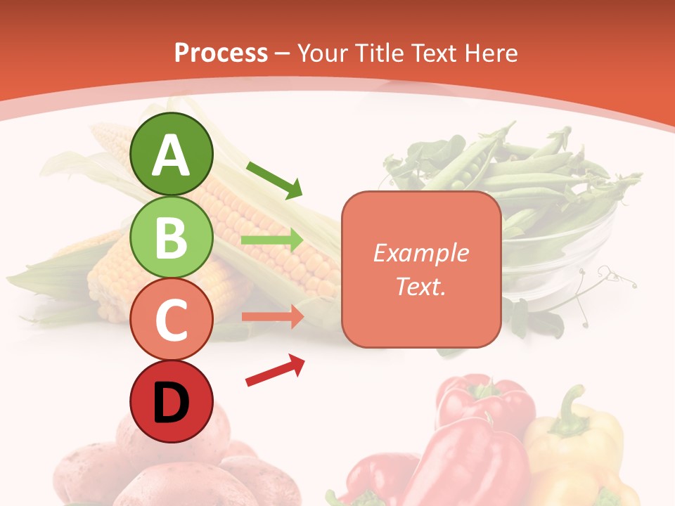 Tomato Background Pod PowerPoint Template