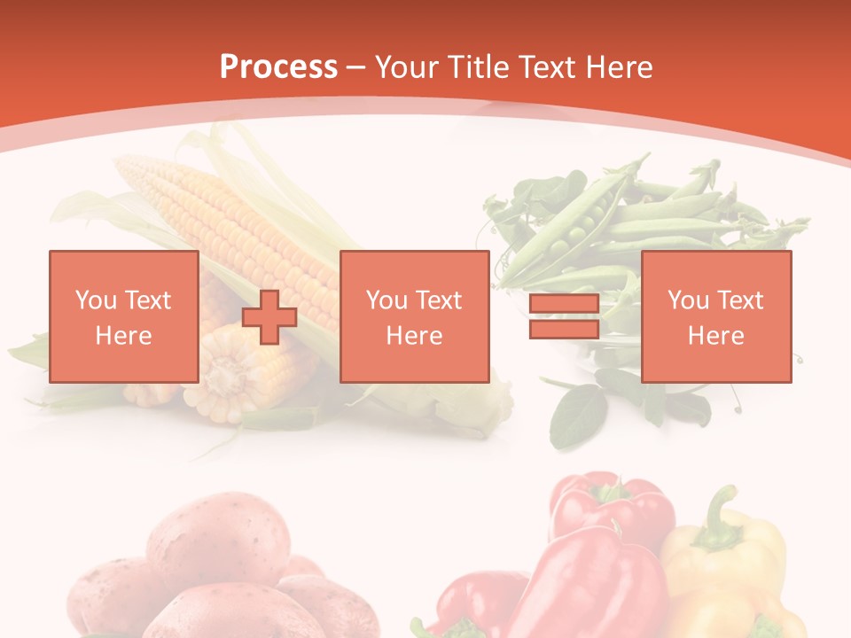 Tomato Background Pod PowerPoint Template