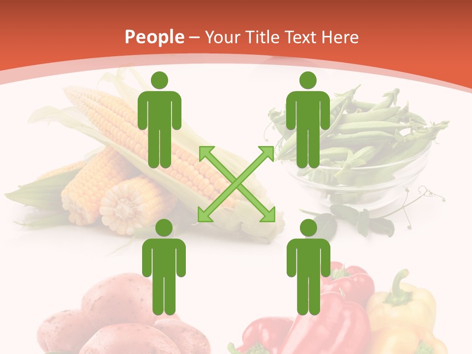 Tomato Background Pod PowerPoint Template