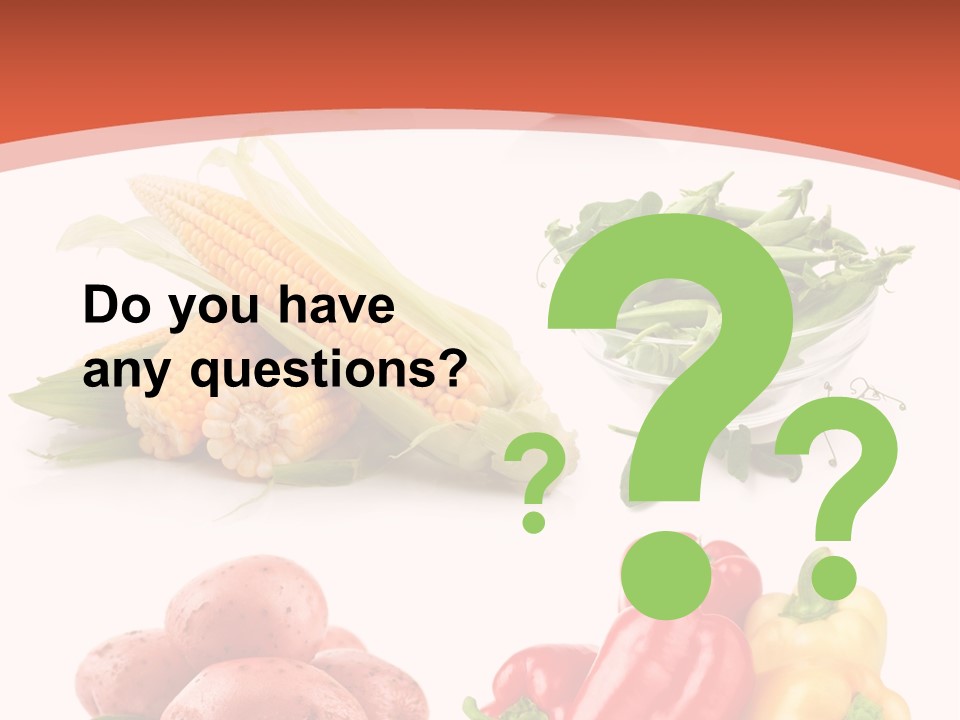 Tomato Background Pod PowerPoint Template