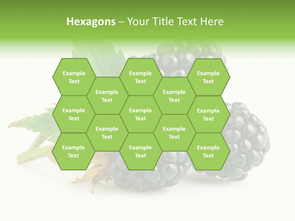 Three Nutrition Nature PowerPoint Template