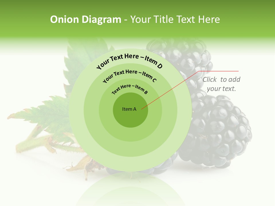 Three Nutrition Nature PowerPoint Template