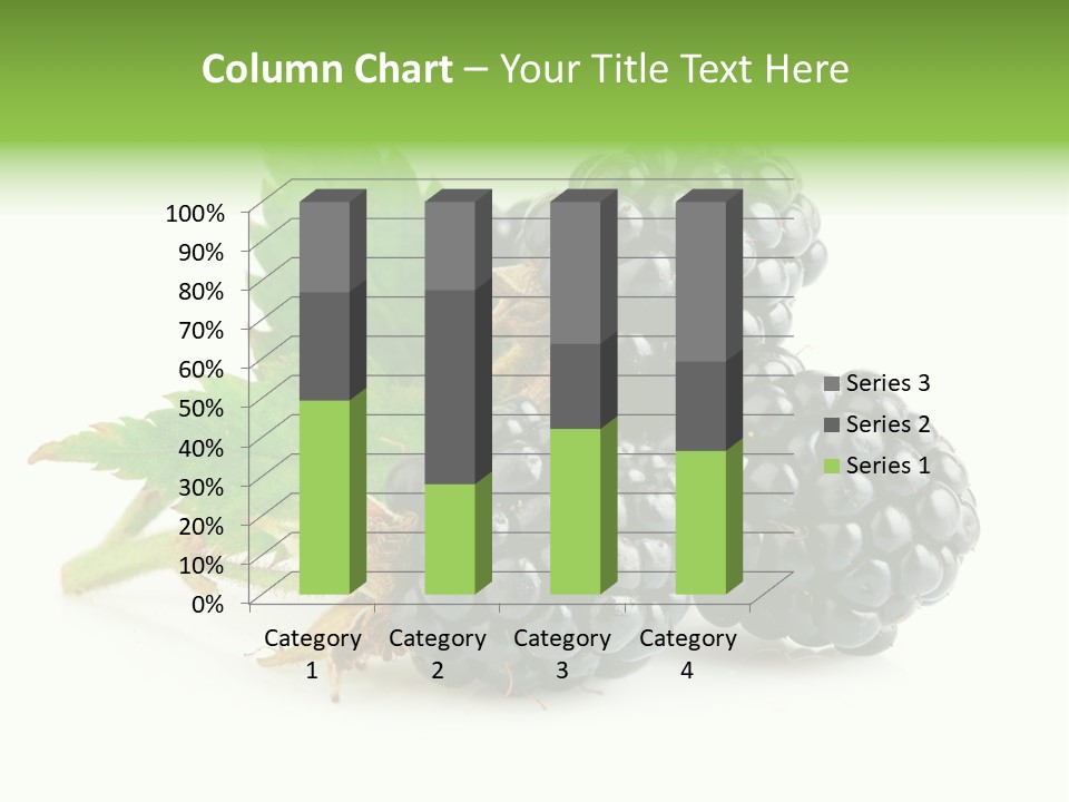 Three Nutrition Nature PowerPoint Template