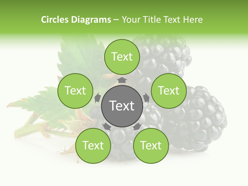 Three Nutrition Nature PowerPoint Template