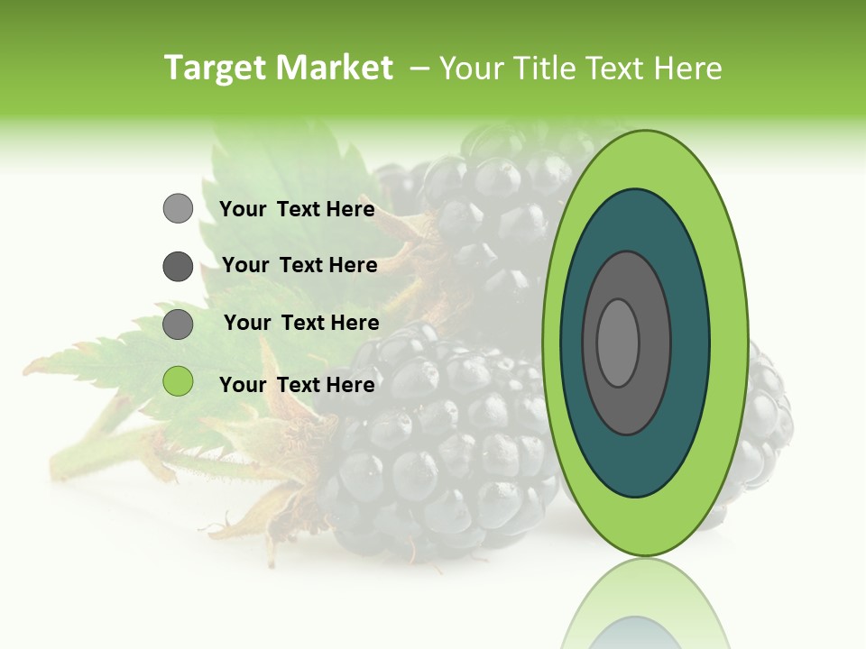 Three Nutrition Nature PowerPoint Template