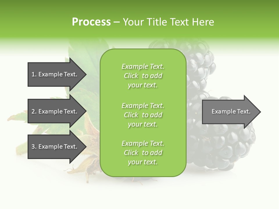 Three Nutrition Nature PowerPoint Template