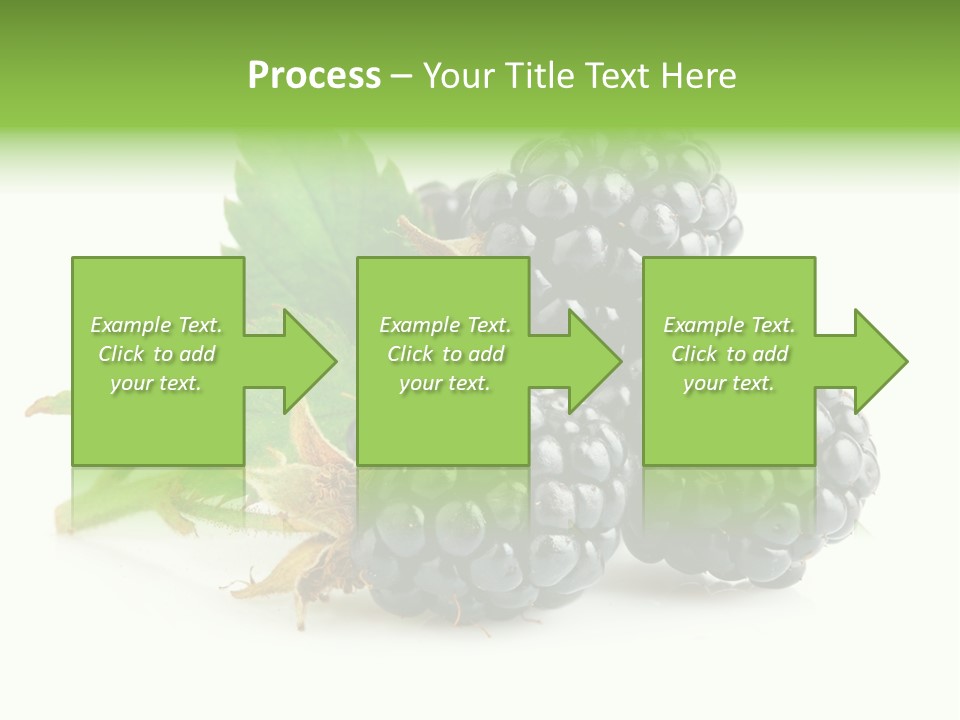 Three Nutrition Nature PowerPoint Template
