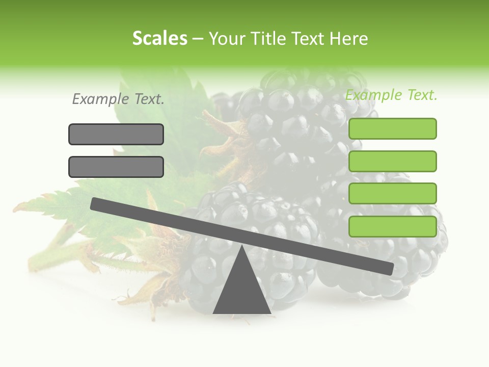 Three Nutrition Nature PowerPoint Template