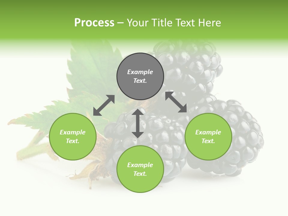 Three Nutrition Nature PowerPoint Template
