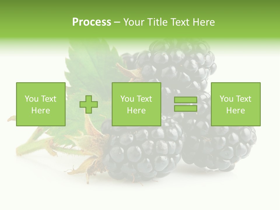 Three Nutrition Nature PowerPoint Template
