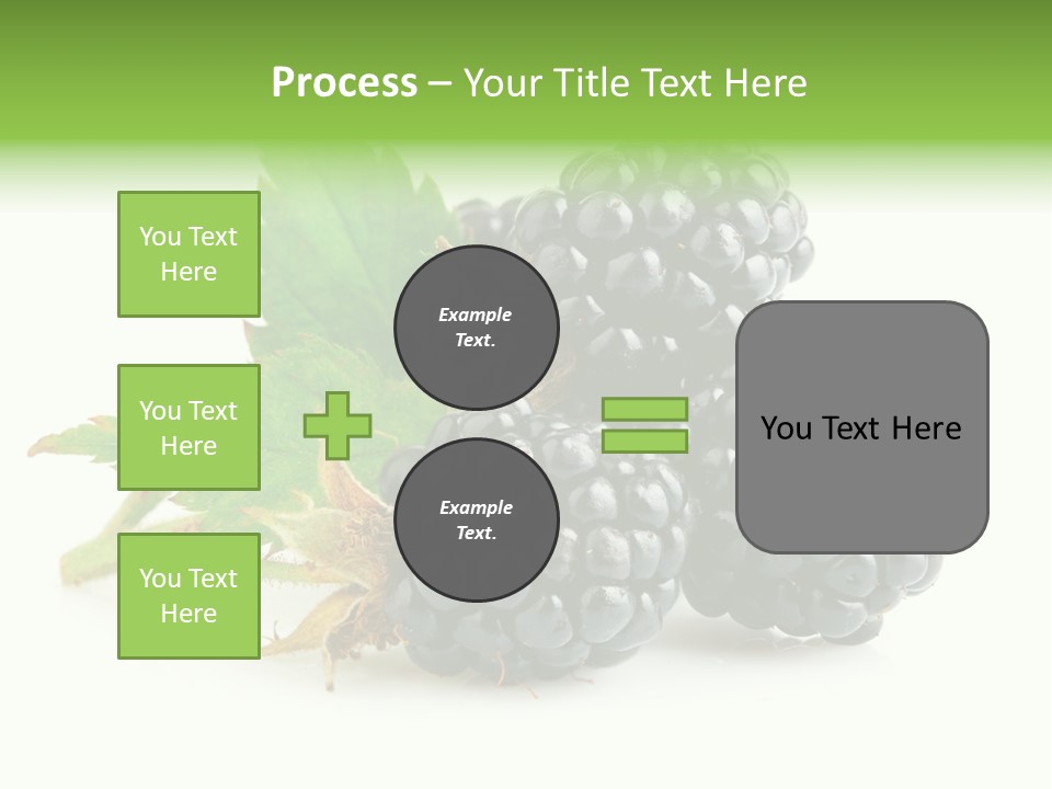 Three Nutrition Nature PowerPoint Template