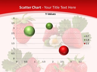 Blooming Strawberry Food PowerPoint Template