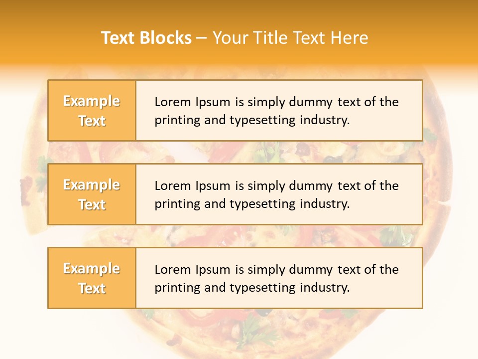 Mozzarella White Vegetable PowerPoint Template