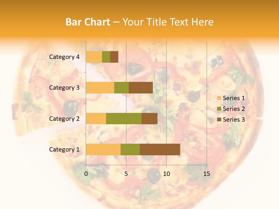 Mozzarella White Vegetable PowerPoint Template