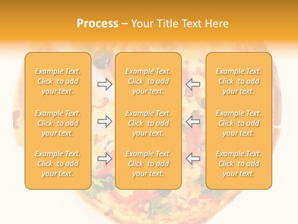 Mozzarella White Vegetable PowerPoint Template