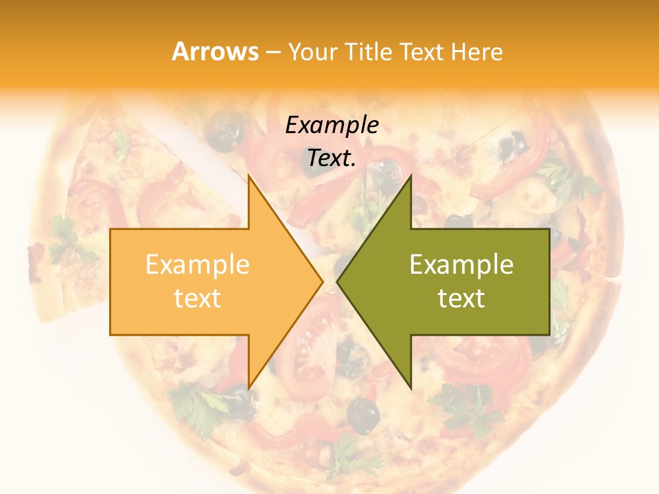 Mozzarella White Vegetable PowerPoint Template