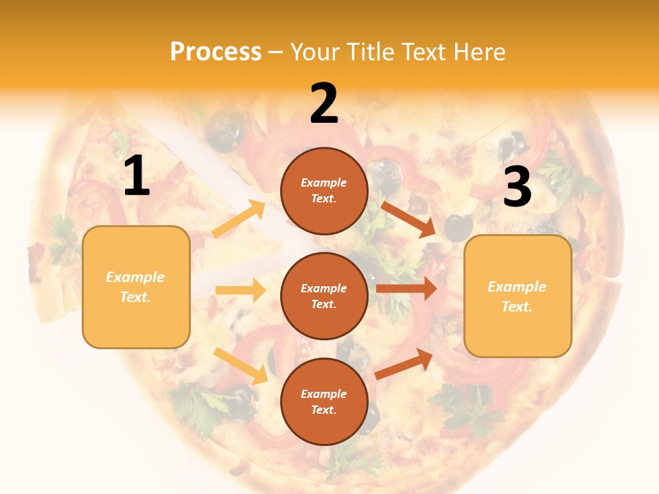 Mozzarella White Vegetable PowerPoint Template