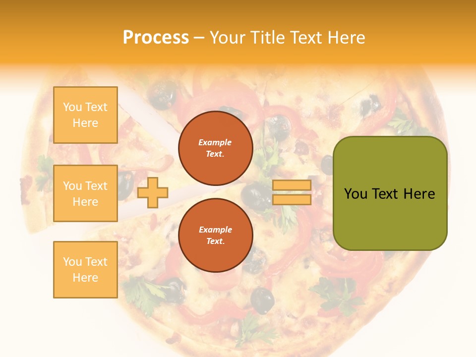 Mozzarella White Vegetable PowerPoint Template