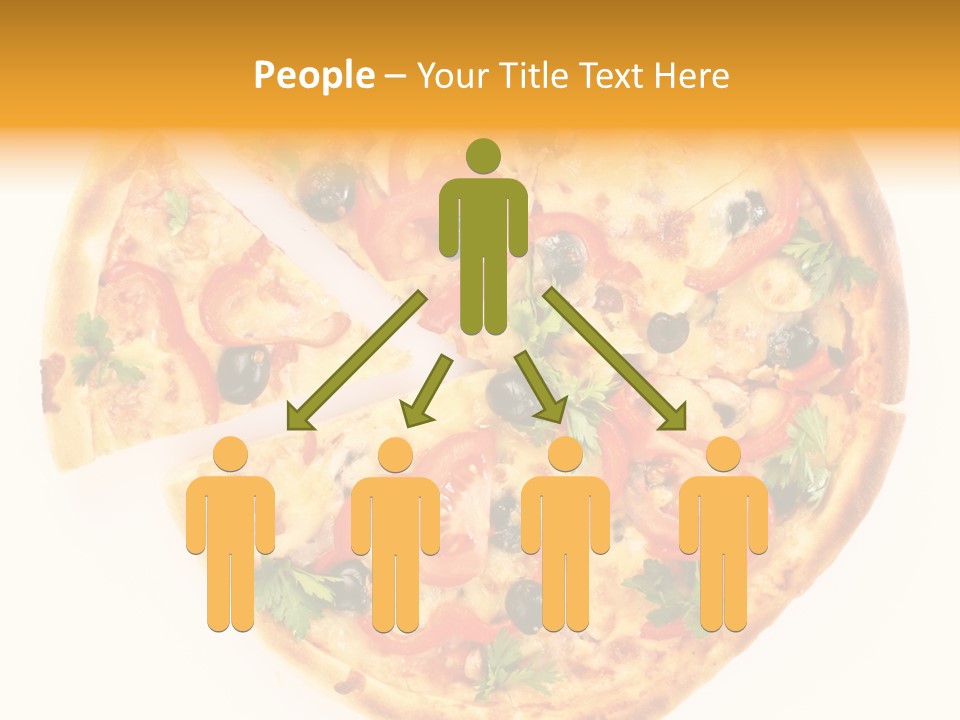 Mozzarella White Vegetable PowerPoint Template