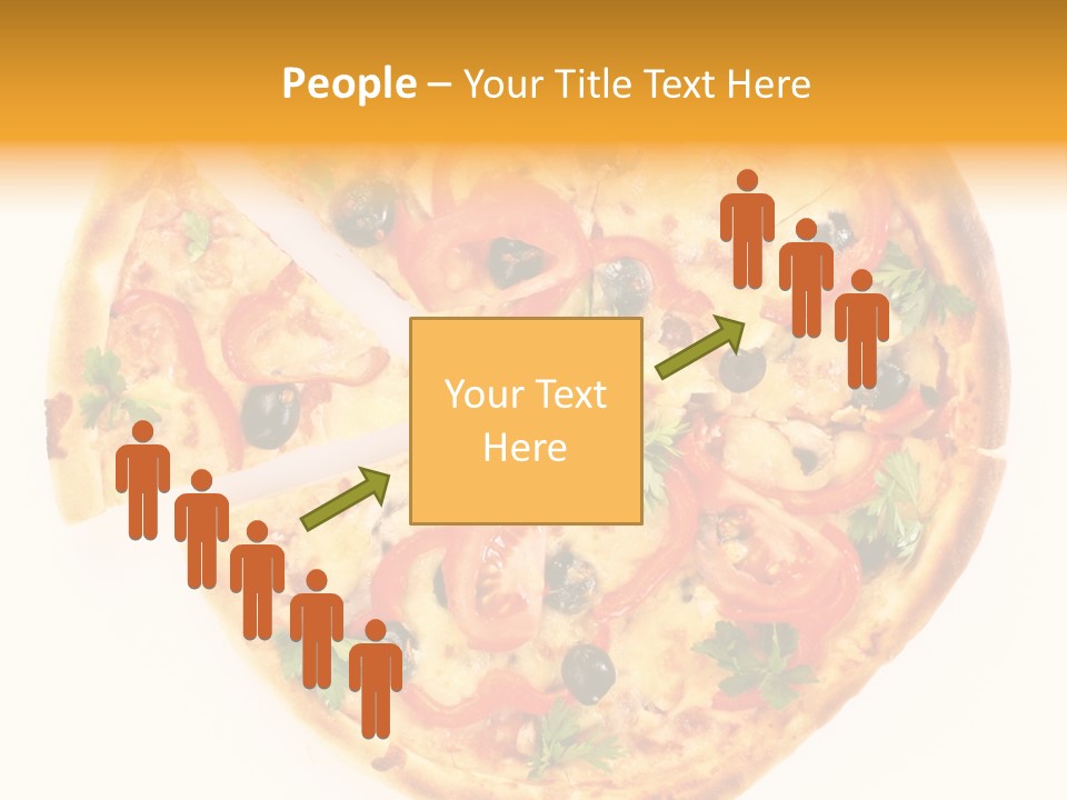 Mozzarella White Vegetable PowerPoint Template