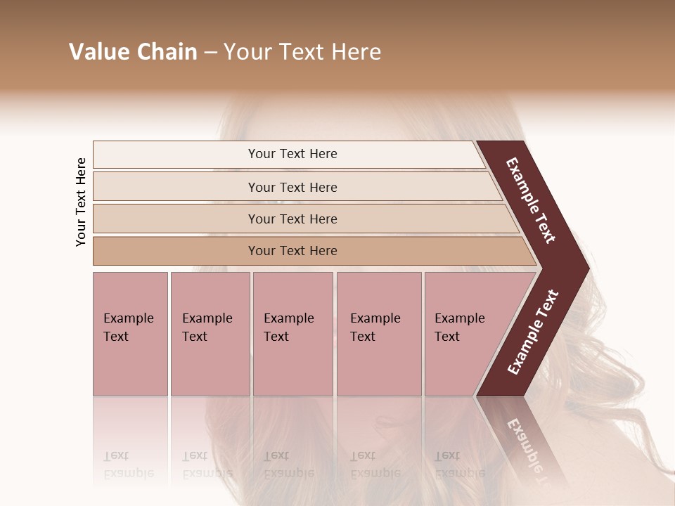 Hairstyle Cute Looking PowerPoint Template