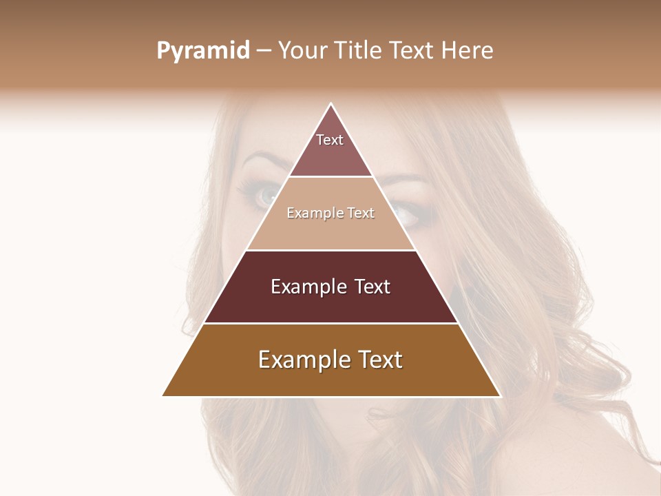 Hairstyle Cute Looking PowerPoint Template