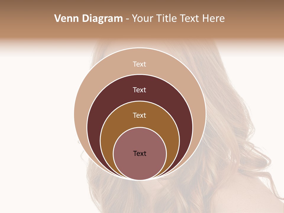 Hairstyle Cute Looking PowerPoint Template