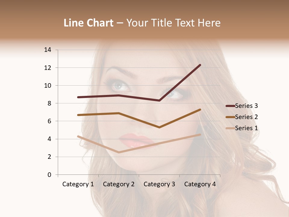 Hairstyle Cute Looking PowerPoint Template