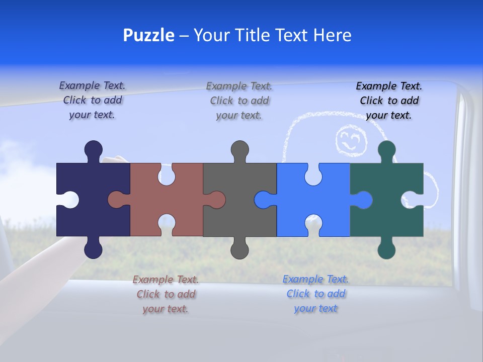 Battery Environment Window PowerPoint Template