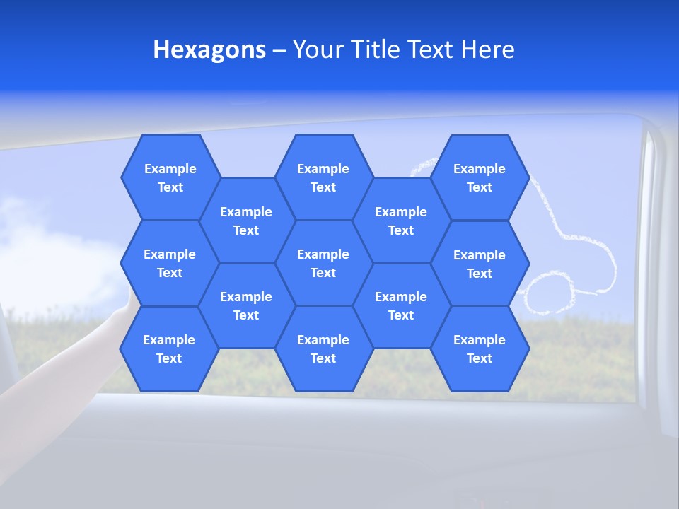 Battery Environment Window PowerPoint Template