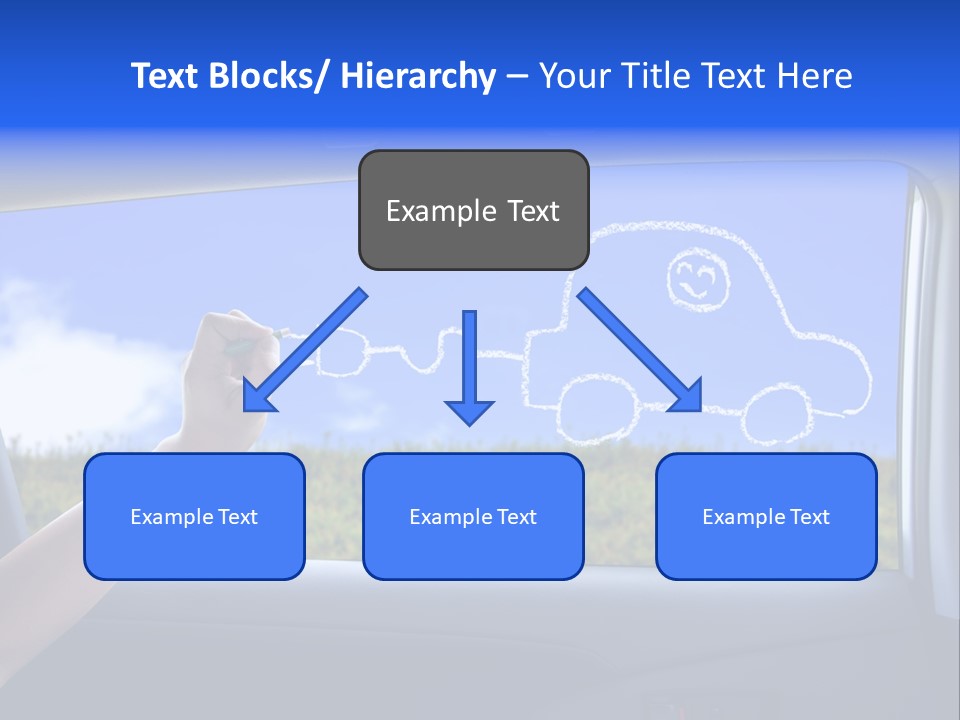 Battery Environment Window PowerPoint Template