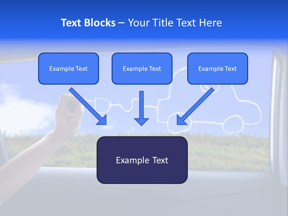 Battery Environment Window PowerPoint Template