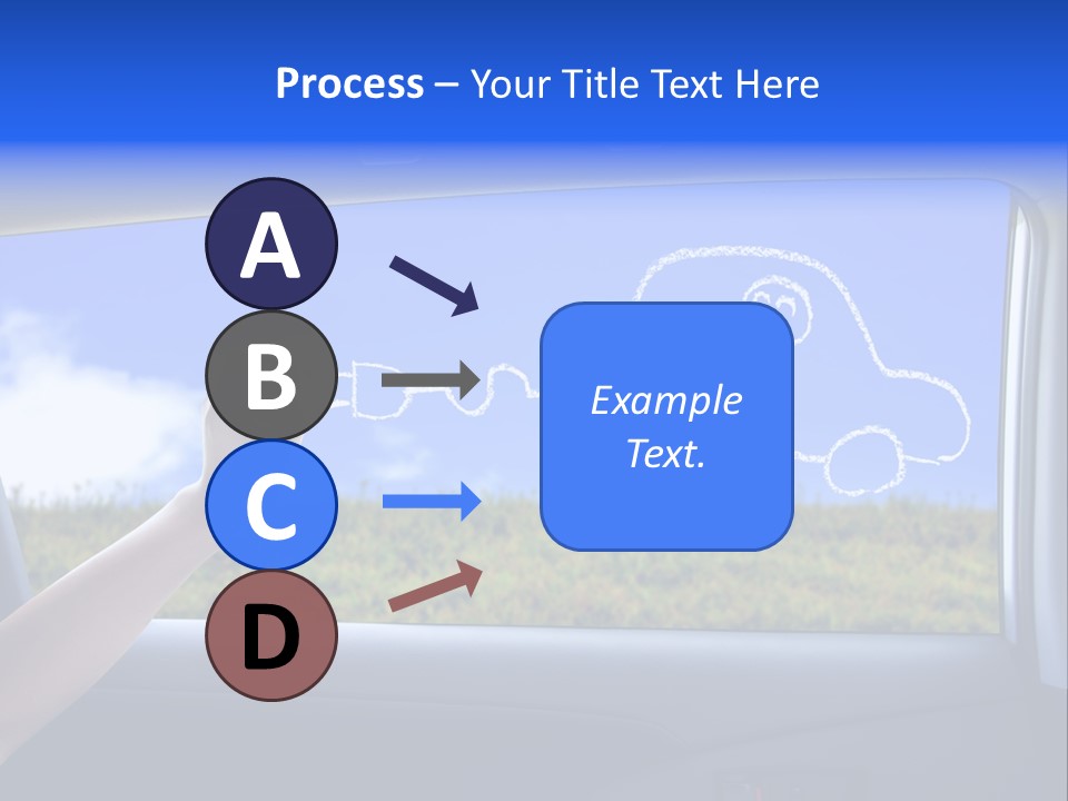 Battery Environment Window PowerPoint Template