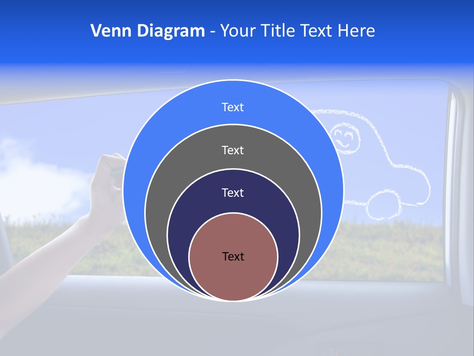 Battery Environment Window PowerPoint Template
