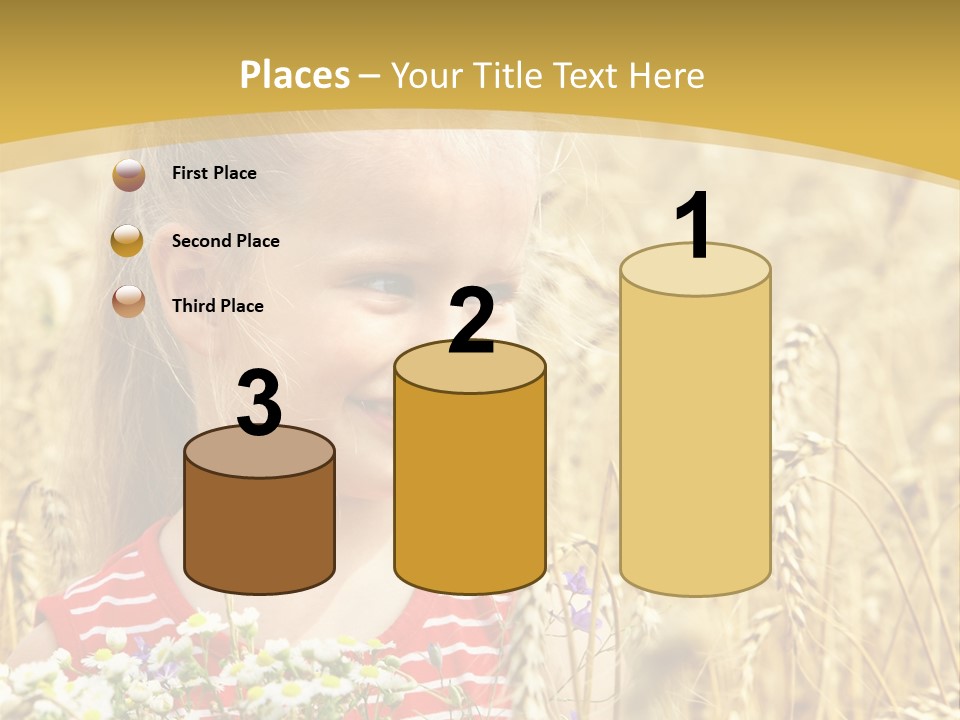 White Smile Harvesting PowerPoint Template