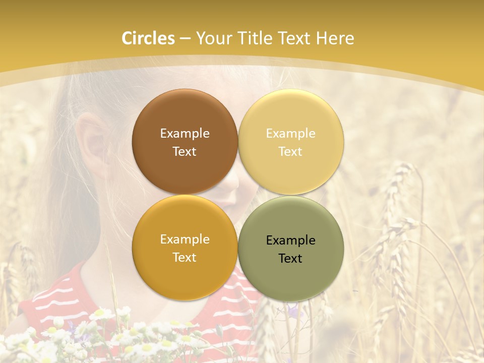 White Smile Harvesting PowerPoint Template